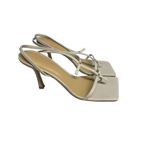 Tony Bianco Lilly Sandal in Vanilla Nappa Size 8 NIB $175